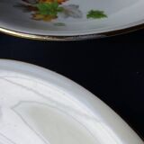 4 Assiettes porcelaines creuses primefleur de Gien