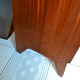 Vintage mahogany wing-shaped secretary