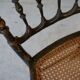 Napoleon III Chair in wood and cannage, twenties