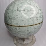 Vintage lunar globe made in u.s.a., 30 cm on base