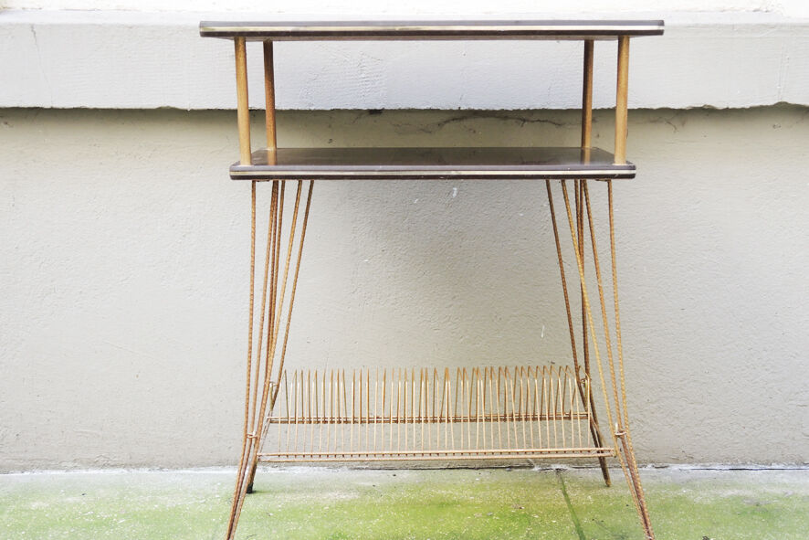 Vintage vinyl door furniture