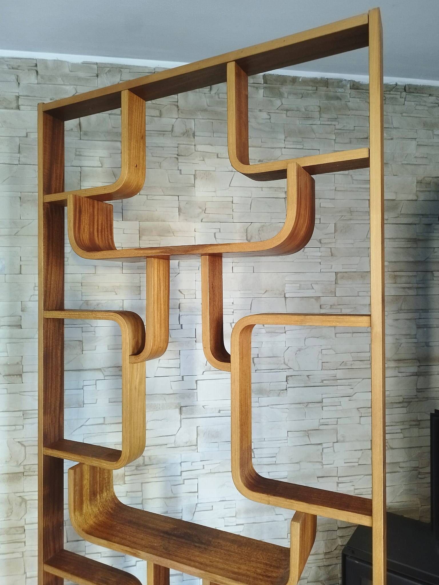 Wall Divider by Ludvik Volak from Drevopodnik Holesov