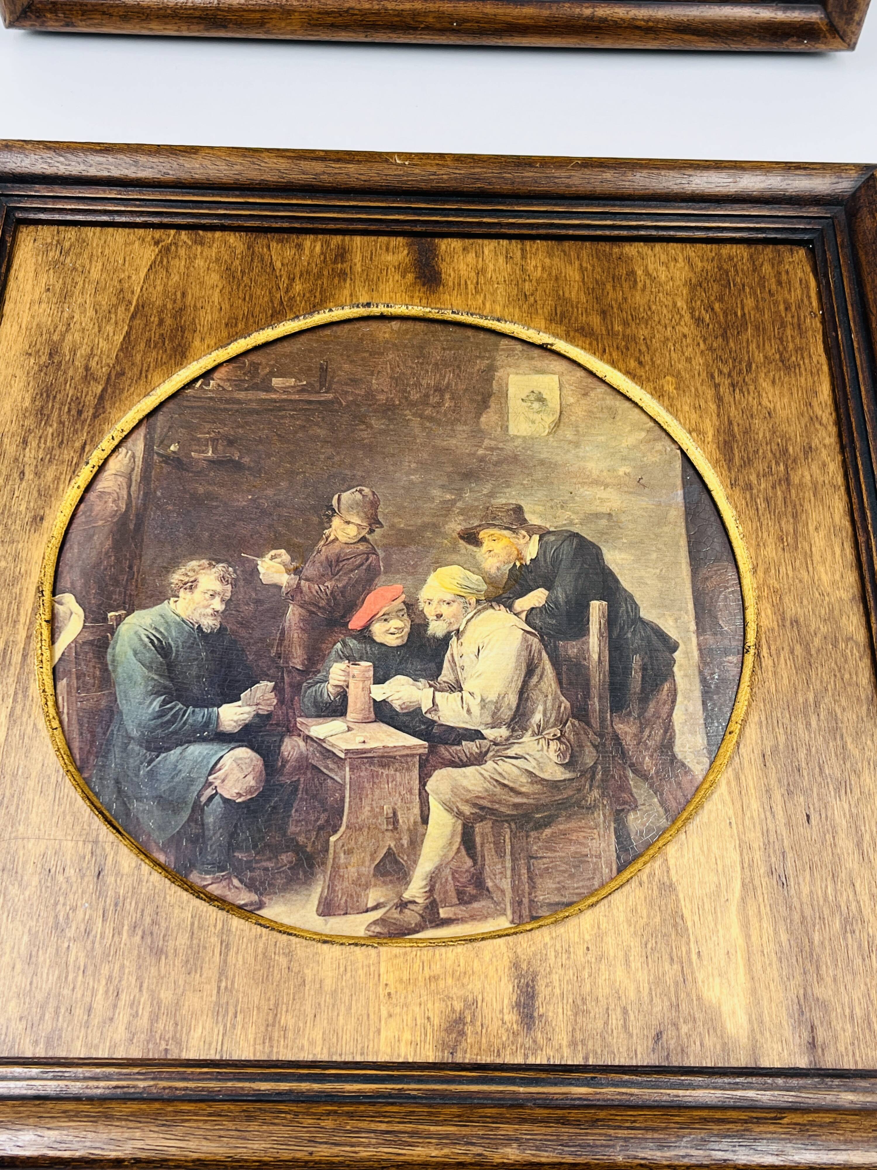 Reproduction duo by David Teniers