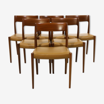 Dining Chairs by Niels Otto Møller, 1960s, Set of 6