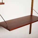 Royal System wall unit designed by Poul Cadovius for Cado, Denmark 1950’s