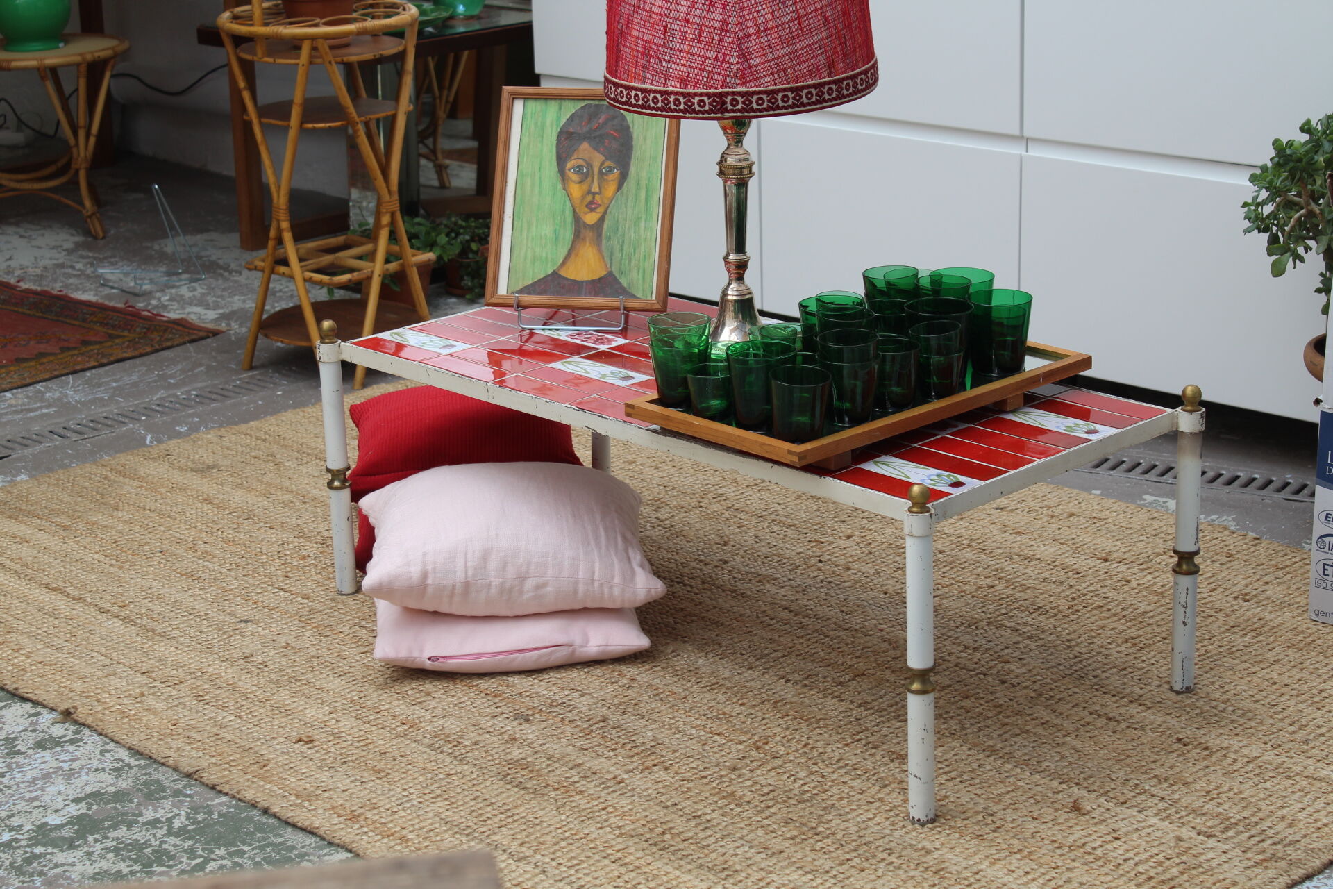 Ceramic coffee table