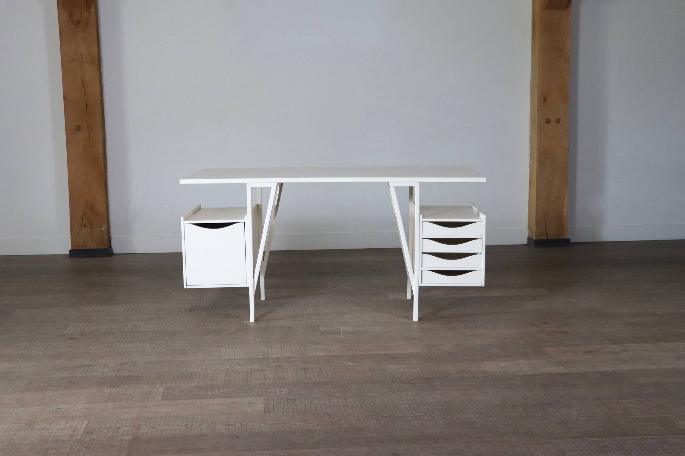 Achille Castiglioni Quark Desk BBB Bonacina, Italy, 1982