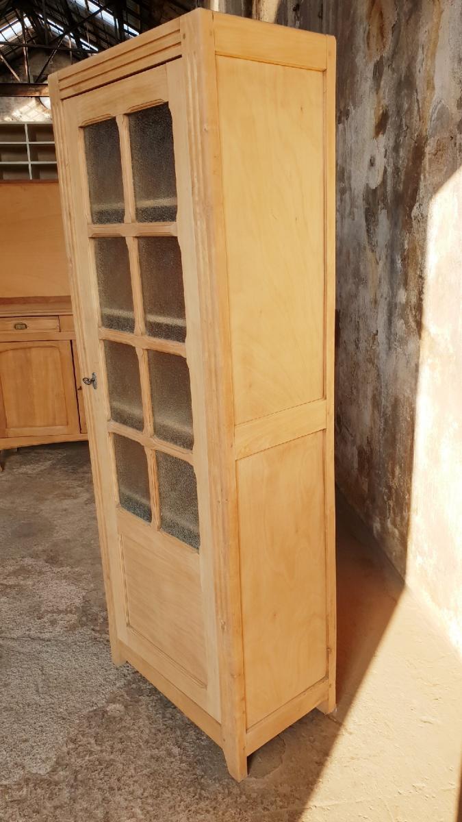 Vintage glass library