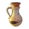 Vase boule scheurich  vintage en céramique beige