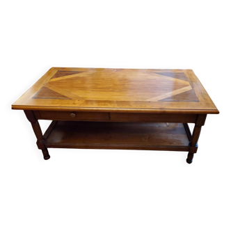 Very beautiful low table pegged and stamped M3