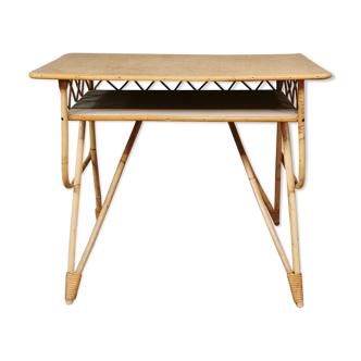Rattan desk