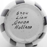 Pair of Vintage Vases • Jumbo • Gouda Holland • Earthenware • 1956