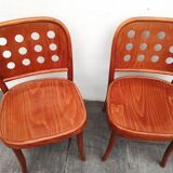 Serie 4 chaises bistrot