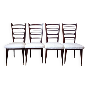 lot de 4 chaises vintage
