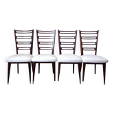 Lot de 4 chaises vintage