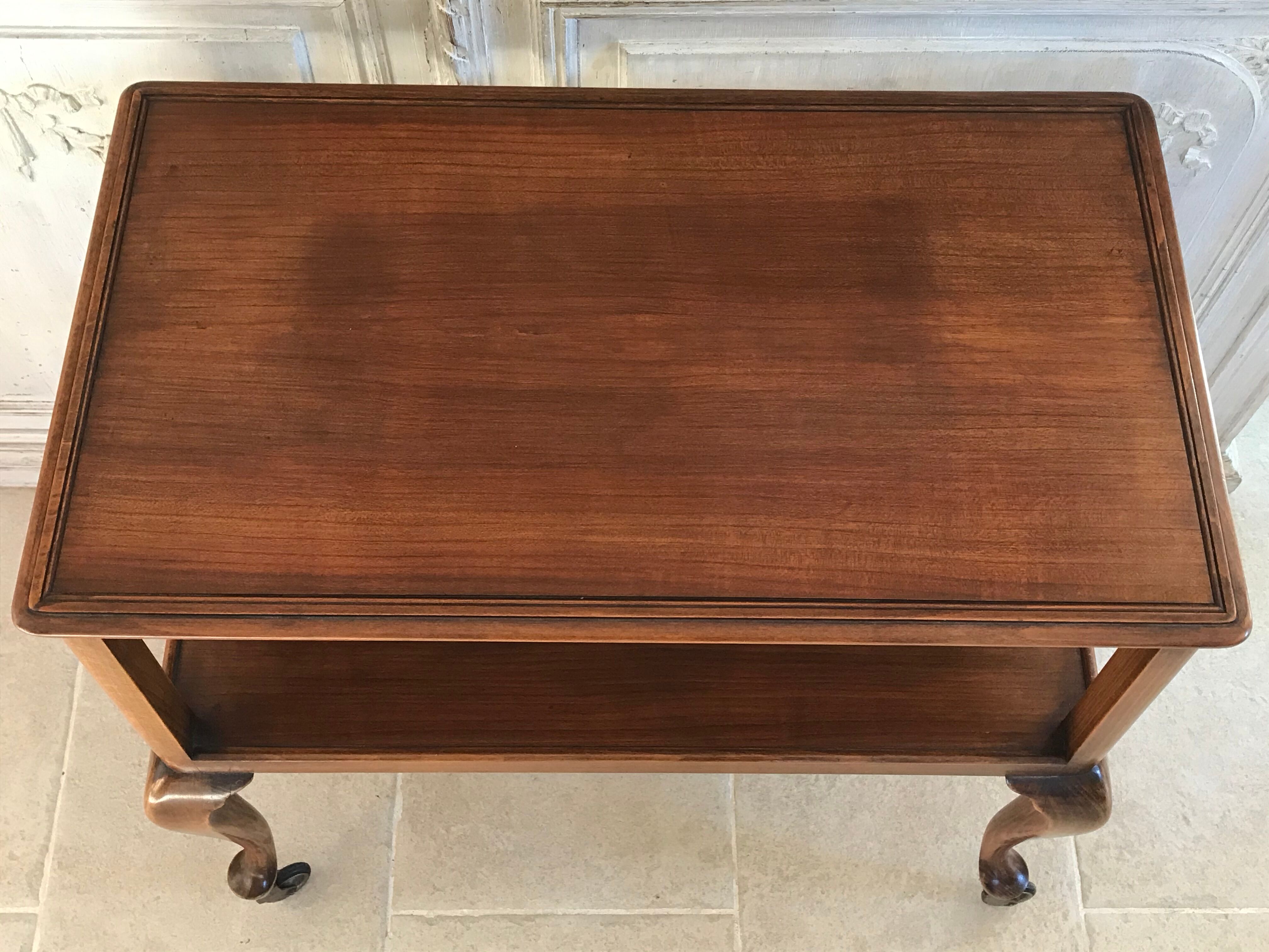 Wooden wheeled dessert