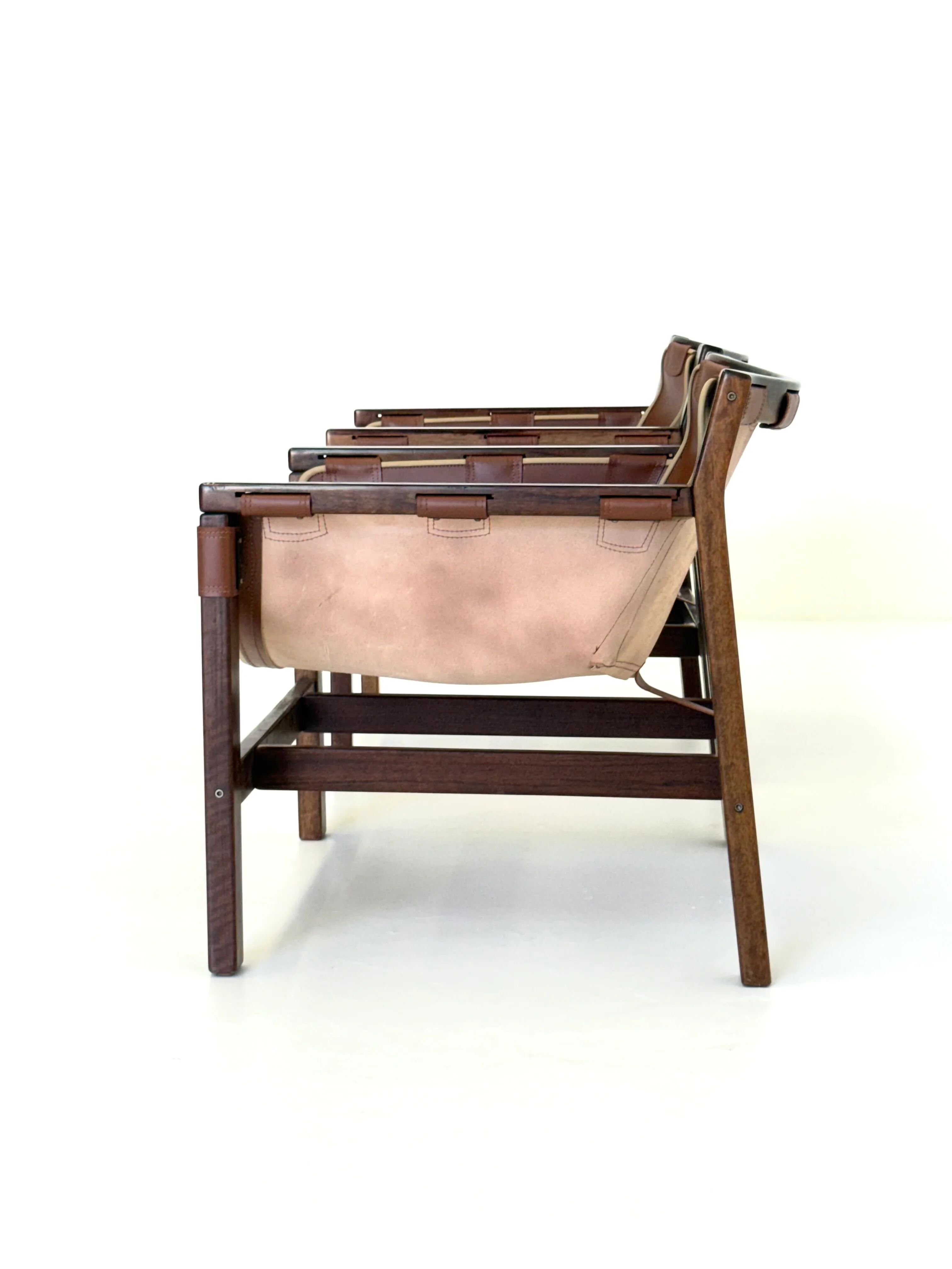 Chaises longues Safari par Carlo Hauner pour Forma