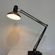 Lamp architect 70s, black Ledu type 231