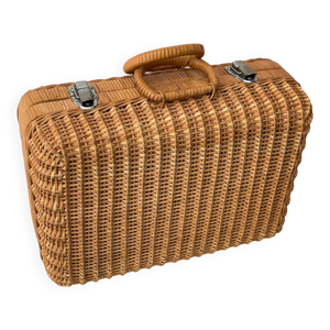 Valise en rotin, années