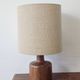 Pair of vintage teak lamps by Belform, Denmark 1960s