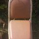 Chaises vintage rotin et skaï