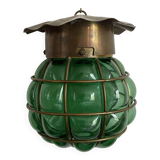 Marine lantern wall lamp in blown glass