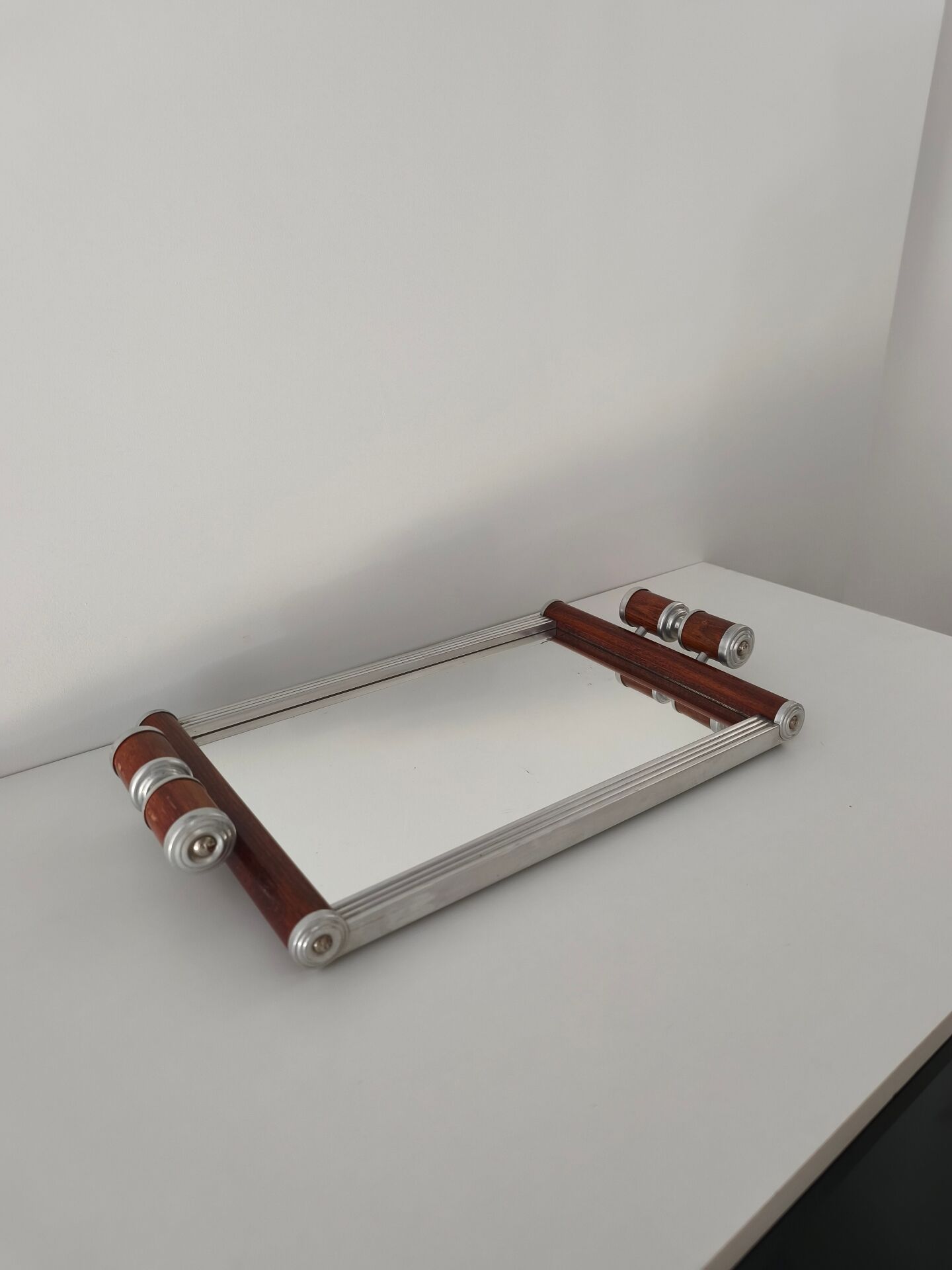 Art Deco mirror plateau