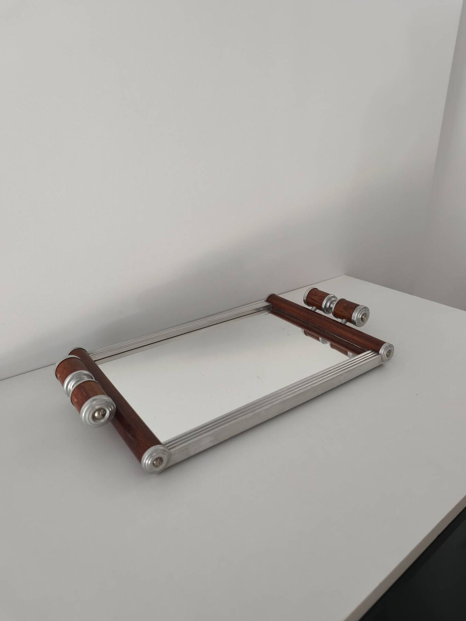 Plateau miroir Art Déco