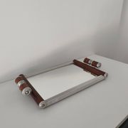 Plateau miroir Art Déco
