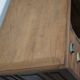French oak shop counter / desk or kitchen island, 1950s