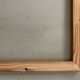 Frame in pine / old wood 52x58cm