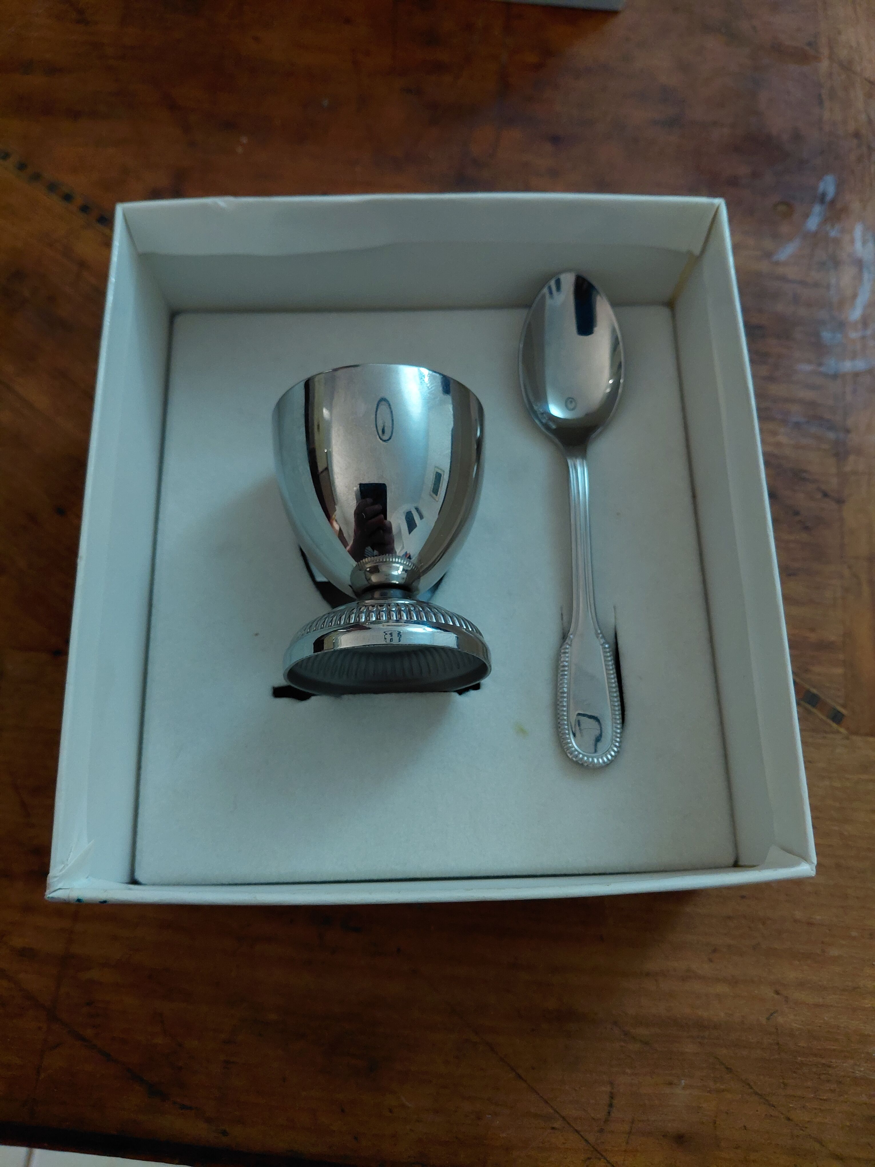 Egg cup and its spoon Jean Couzon