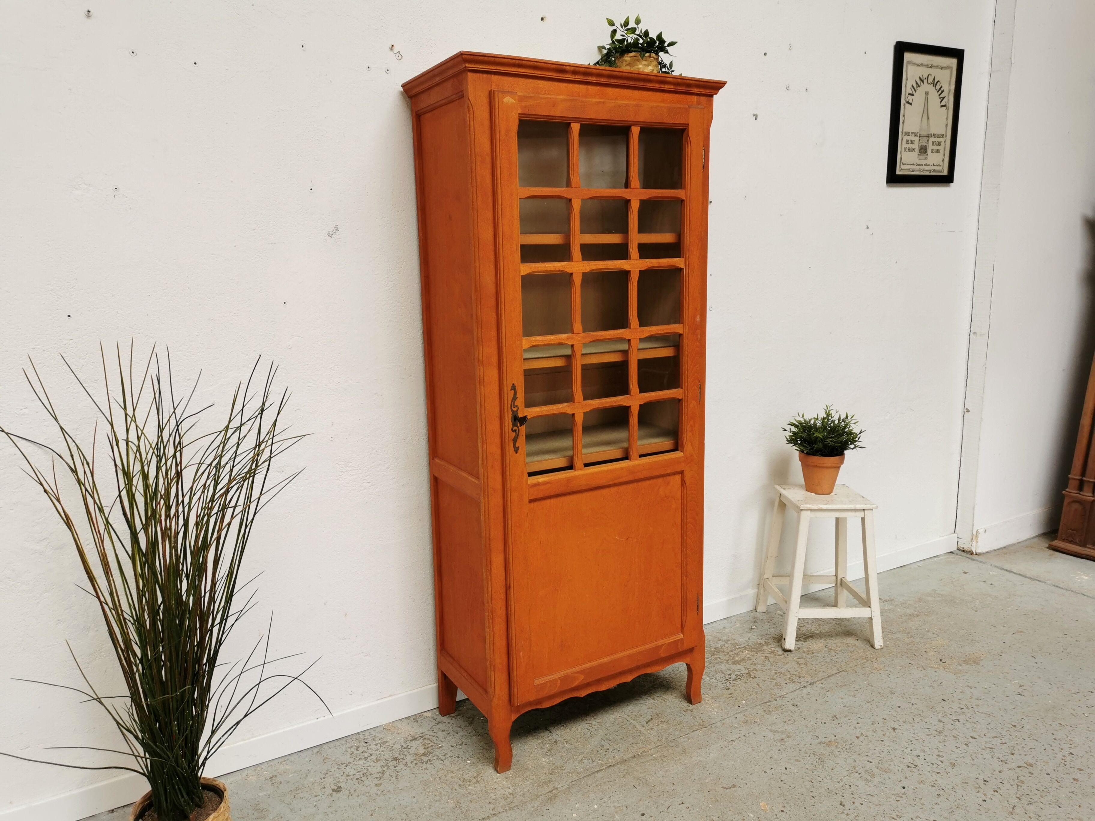 Vintage glazed Parisian wardrobe