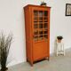 Armoire parisienne vitrée vintage