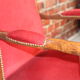Red velvet voltaire armchair