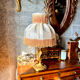 Vintage brass boudoir lamp Louis XV Rococo