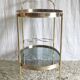Solid brass trolley / bar service - 60s/70s