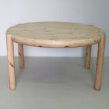 Dining table in solid pine by Rainer Daumiller for Hirtshals Savværk - 1971