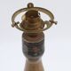 Ceramic lamp base signed jc courjault keraluc in quimper circa 1970