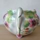Saint Clément slip pot with Nasturtium decor