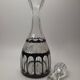 Service "Pénombre" in black and clear crystal – Crystal of Paris