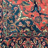 Tapis ancien persan Sarogh fait main 140x196 cm