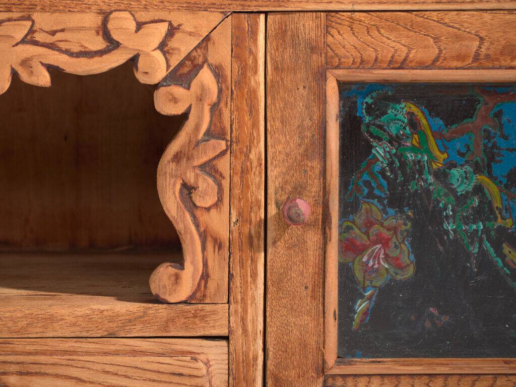 Old pine wood buffet – China, circa 1930
