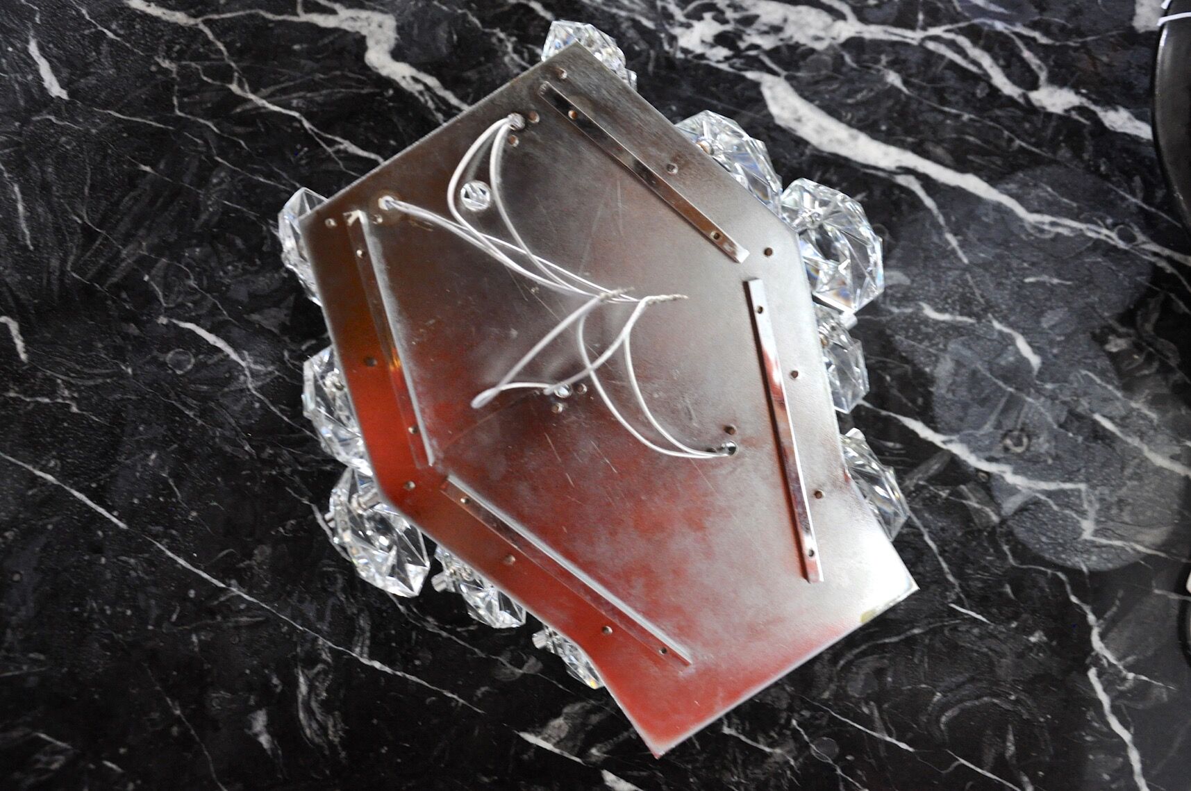 Wall lamp Kinkeldey 5 levels Germany 1970