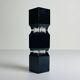 Murano glass vase Sommerso black by Pagnin & Bon, Italy, 1960s