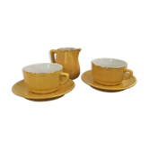 Tasses déjeuner et pot à lait Deshoulières