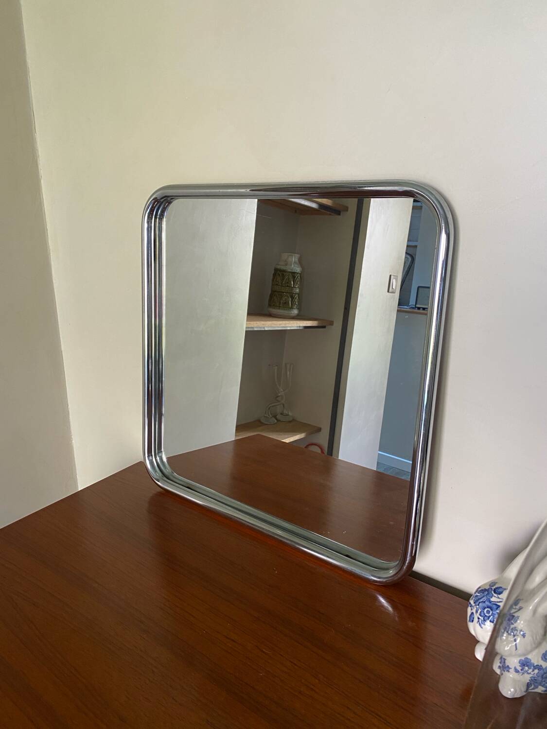 Vintage tubular mirror