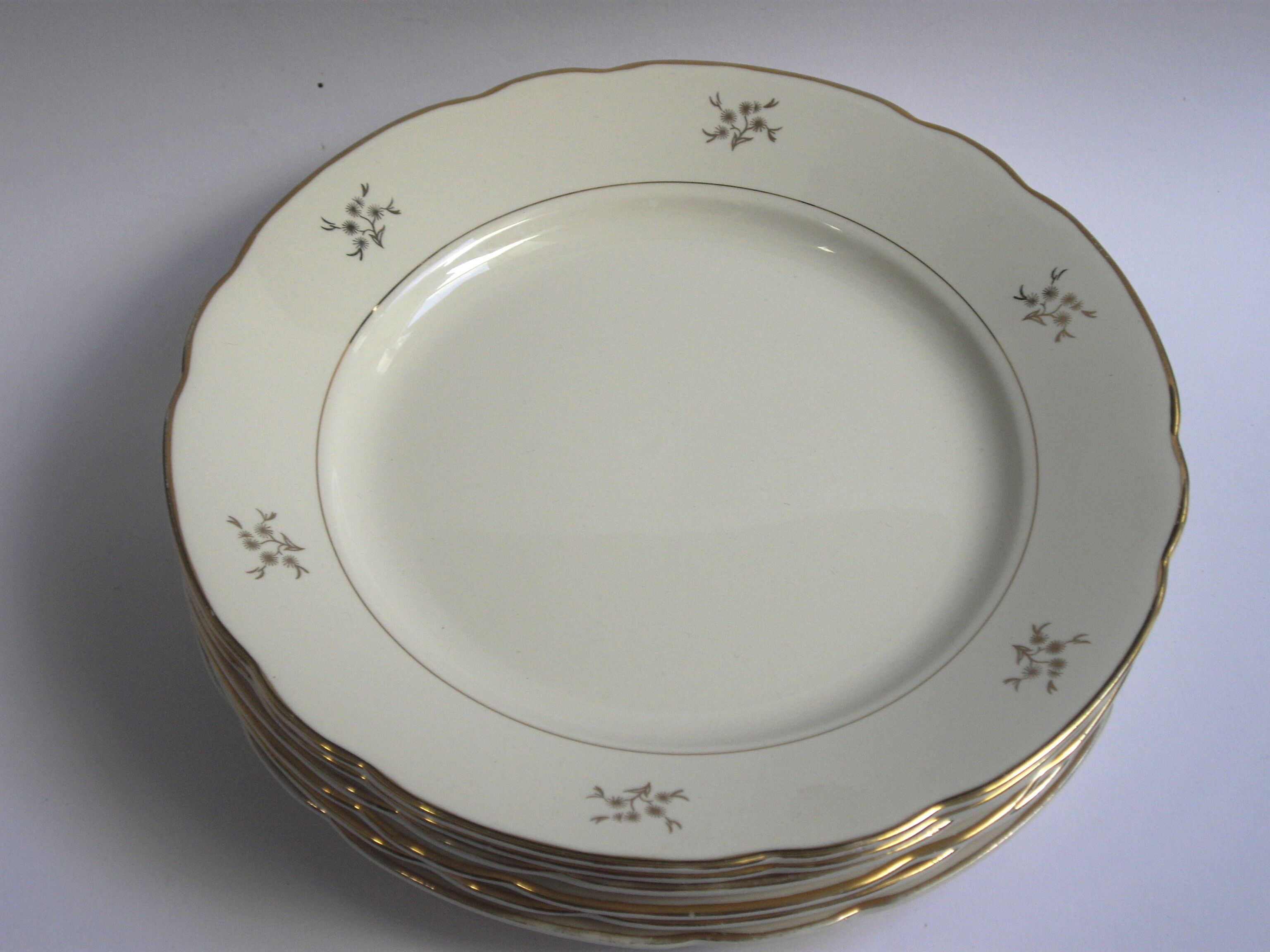 6 Villeroy & Boch flat plates