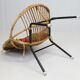 Fauteuil en rotin de Rohe Noordewolde