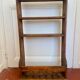 Old wooden wall shelf